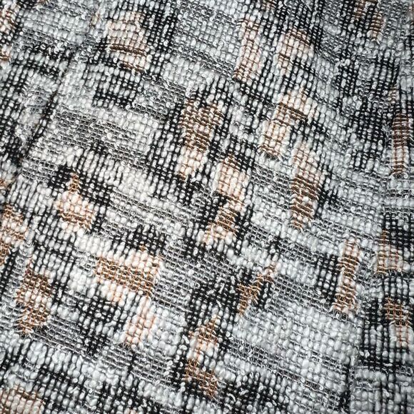 Anthropologie Dolan Leopard Longline Brown Motif Tweed Jacket, Women’s XS - Picture 10 of 12